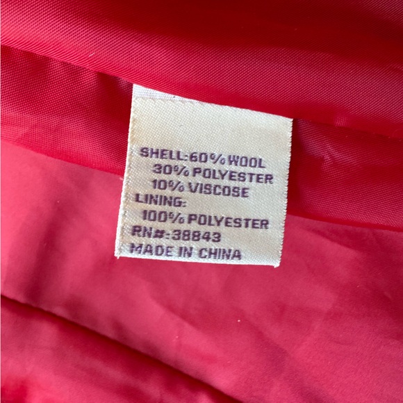 Women's Red Jacket - Picture 5 of 5